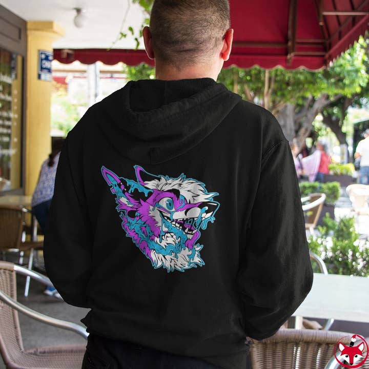 Pink and Light Blue - Hoodie for wholesale by Artworktee