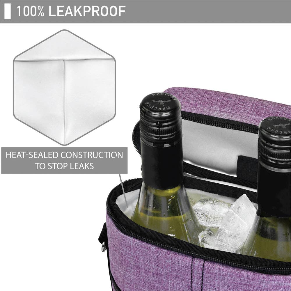 OPUX – Großhandel Weintasche – Weintragetasche für 2 Flaschen82