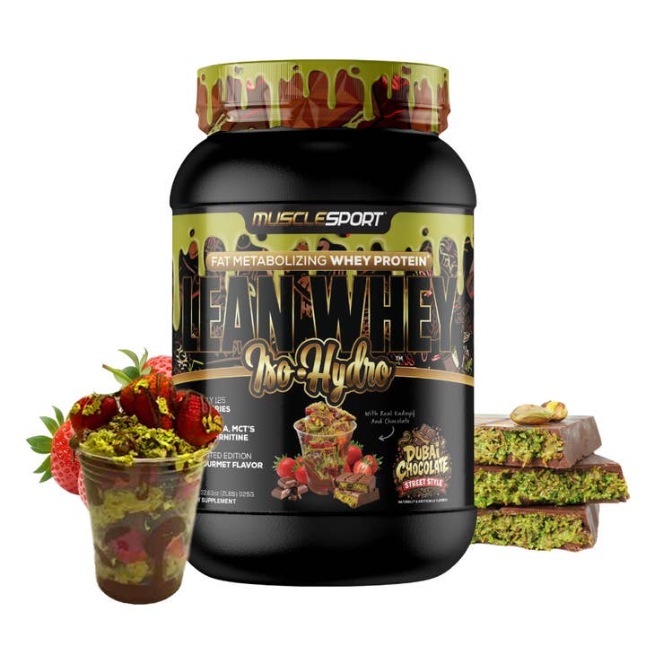 MuscleSport – Engroshandel Kosttilskud og vitaminer – Lean Whey® Iso Hydro Gourmet Protein 2lb - Begrænset Udgave