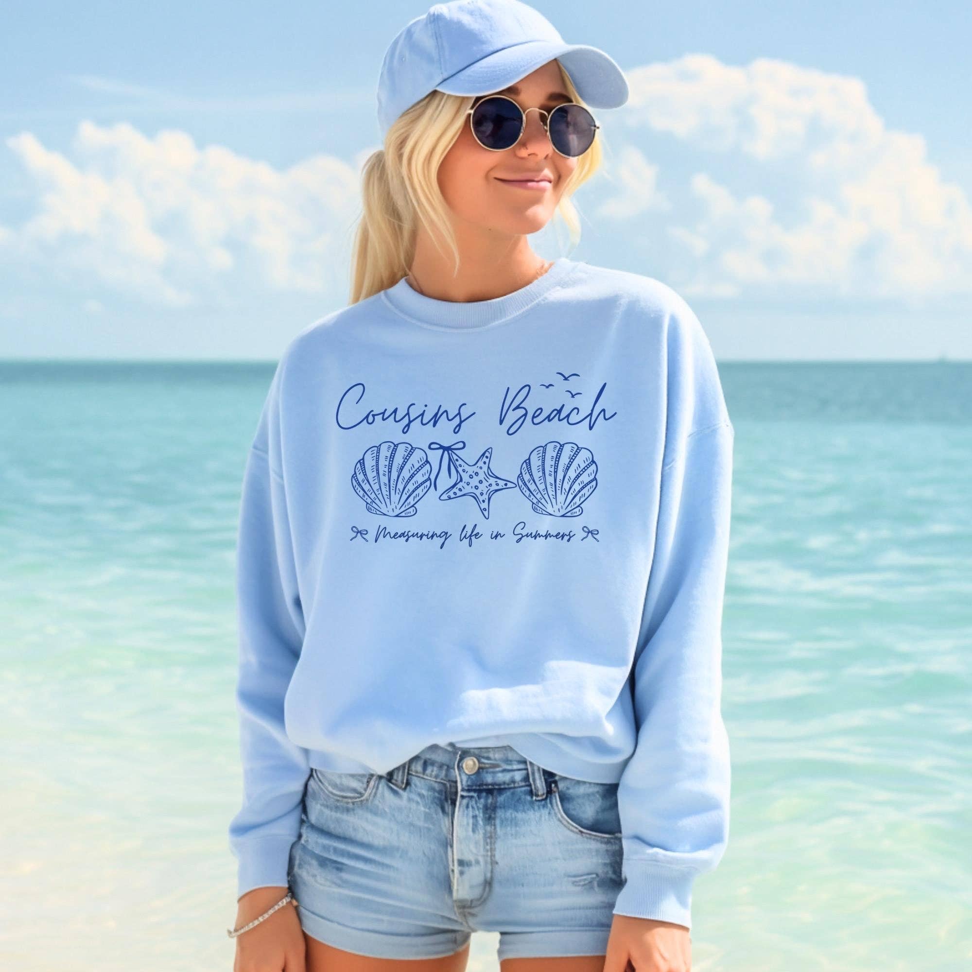 NVC Ecommerce LLC - Wholesale T-Shirt (Graphic) - Women's - Cousins Beach Shirt, The Summer I Turned Pretty Sweatshirt 3