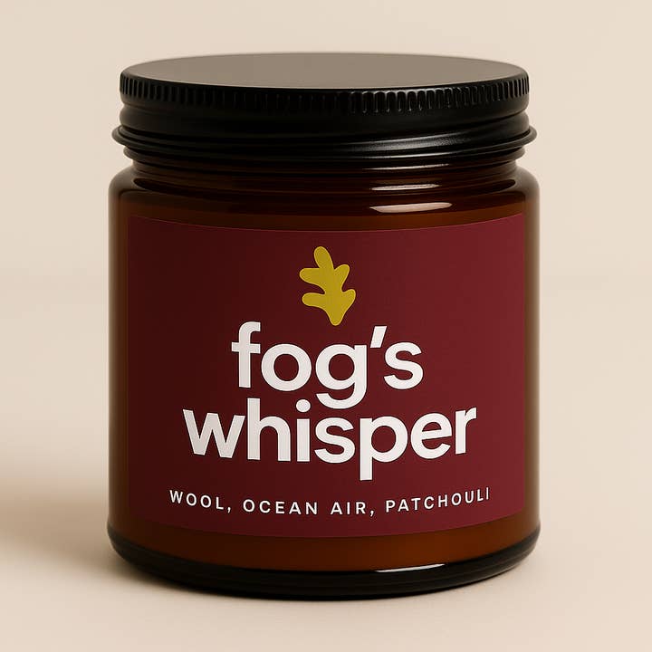 Fogs Whisper for wholesale by Kelp House Candle Co.