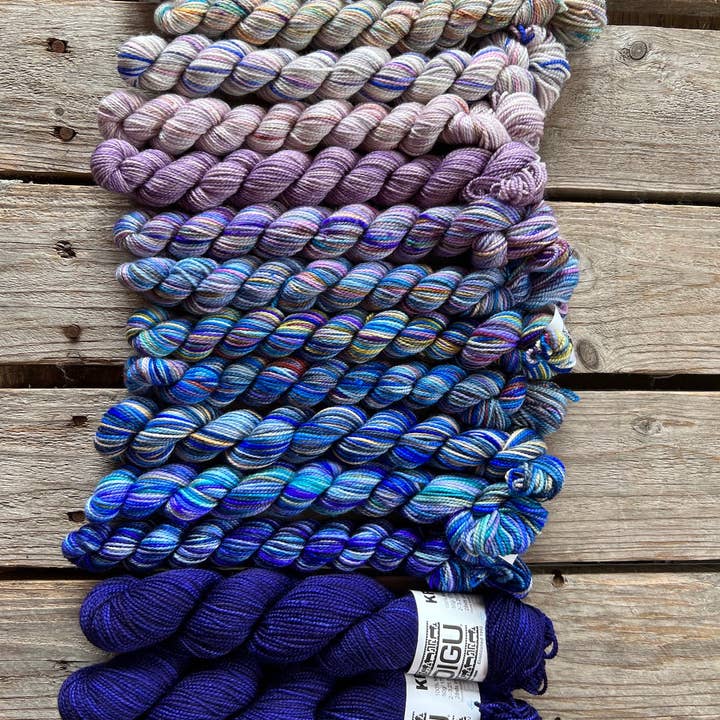 Koigu Wool Designs - Wholesale Knitting/Crochet Supplies - Astria Shawl Yarn Pack6