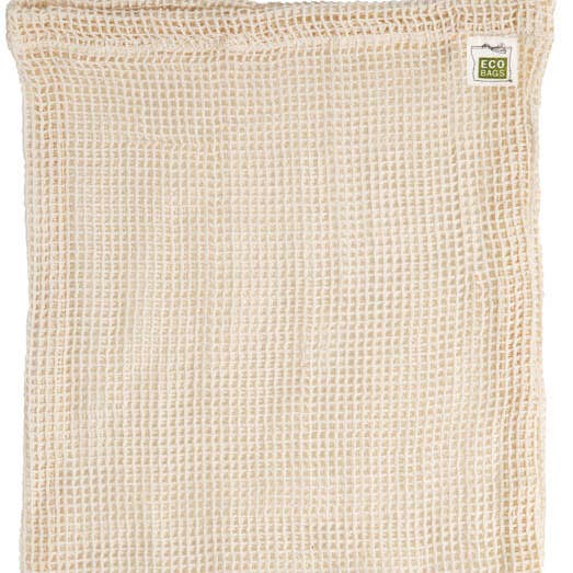 ECOBAGS - Wholesale Grocery/shopping bag - Organic Cotton Mesh Reusable Produce Bag - Medium