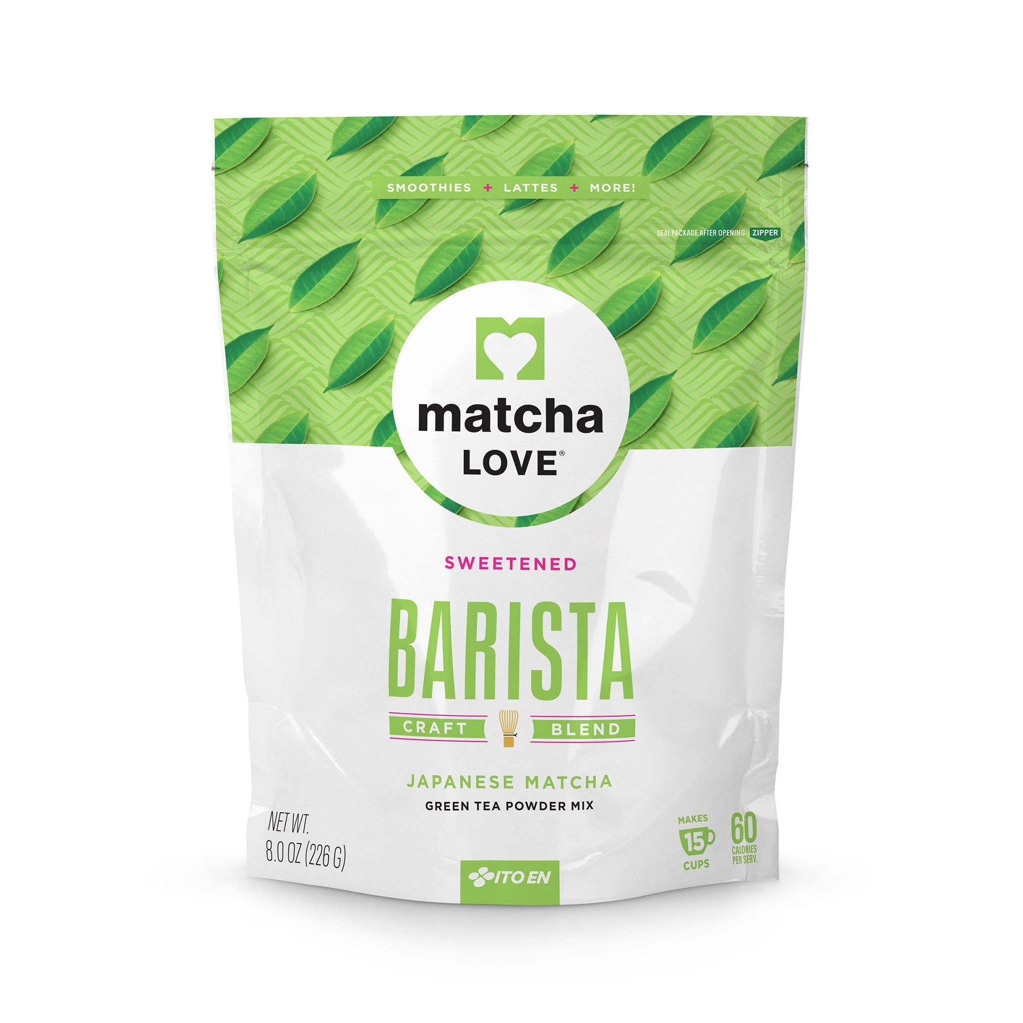 ITO EN - Wholesale Health/Detox Tea - matcha LOVE Barista Craft Blend Sweetened Powder Mix 8oz
