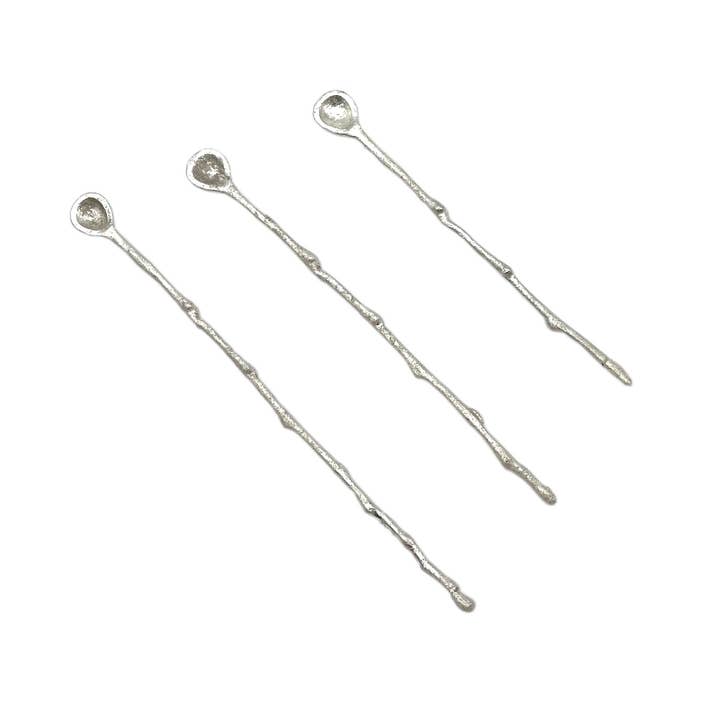 Vagabond Vintage - Wholesale Serving Utensil - Silver Decorative Spoon