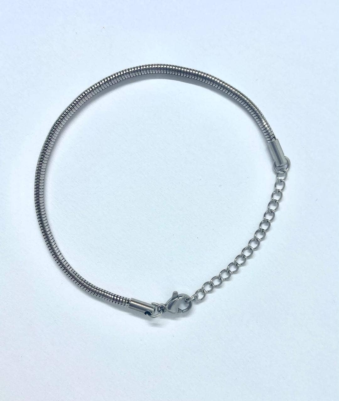 Sun Enterprises B.V. - Wholesale Link & Chain Bracelet - Stainless Steel Bracelet - Soft Round Snake Chain1