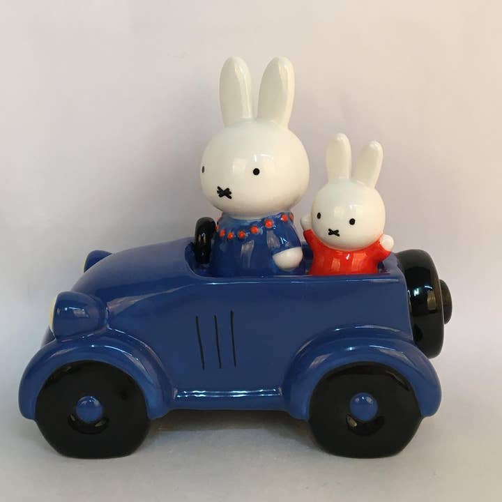 Blue Sky Clayworks - Wholesale Decorative Figurine - Miffy and Mom Cruising Figurine5