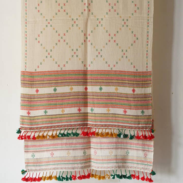 Annahmol - Wholesale Scarf - Unisex - Organic Indigenous Woven Cotton & Natural Dye Scarf48