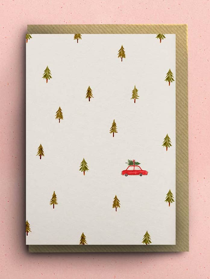 Christmas Tree Shopping Card for wholesale by By Tilly