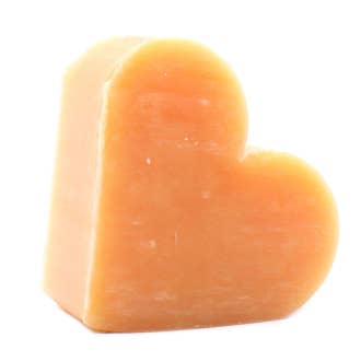 AW Aromatics Limited – wholesale Bar Soap – White Label 100 Heart Guest Soaps - Orange & Warm Ginger2