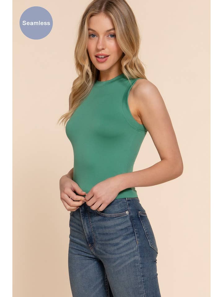 Active Basic | Active USA – wholesale Tank top – Women′s – Crew Neck Seamless Tank Top13