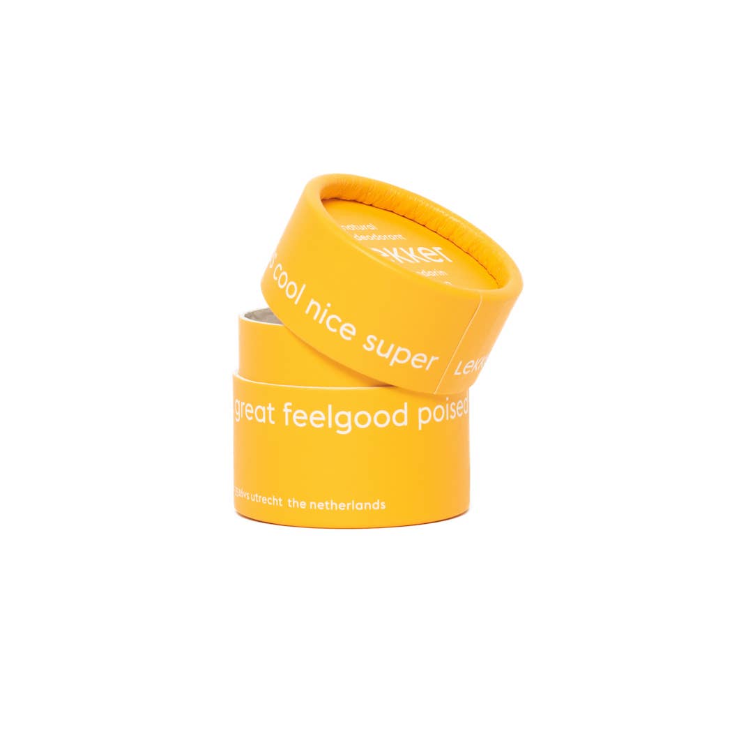 The Lekker Company - Wholesale Deodorant - Unisex - Deodorant cream mandarin & lemon - sample2