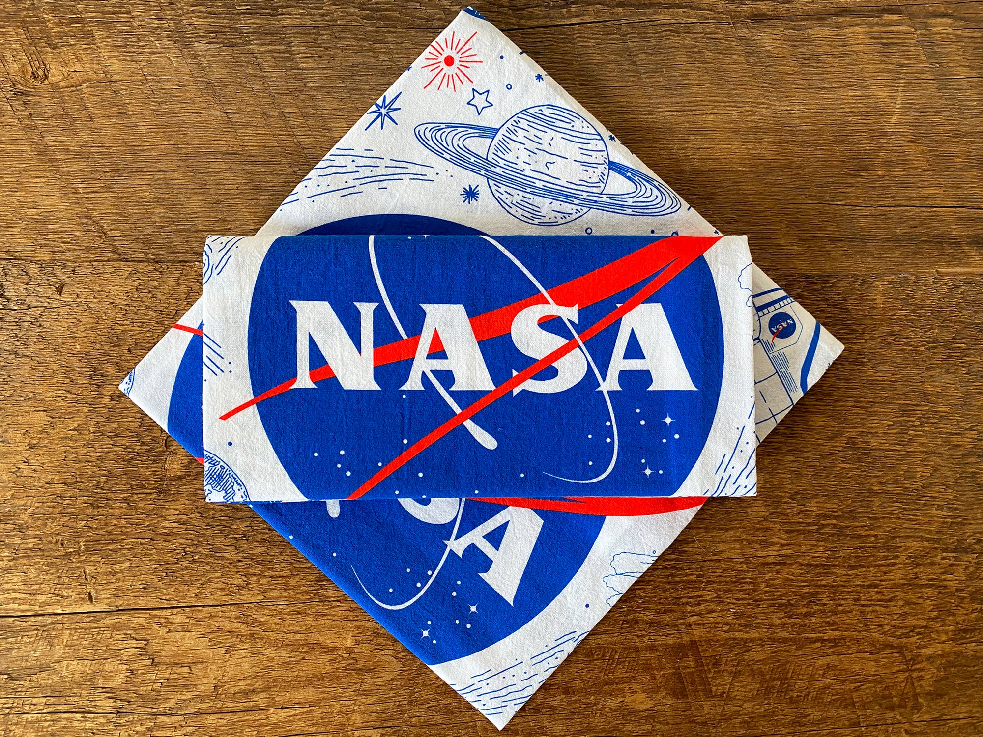 Noteworthy Paper & Press - Wholesale Tea Towel - NASA Tea Towel1