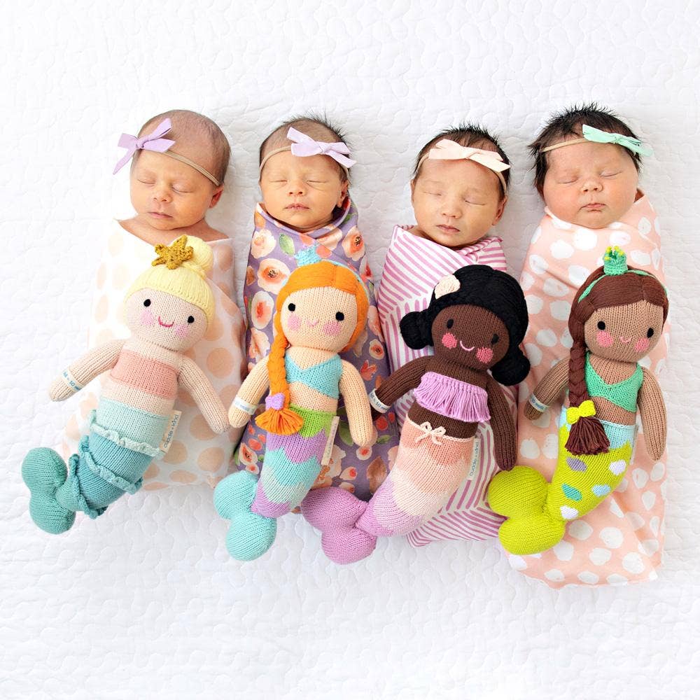 cuddle+kind - Wholesale Doll - Kids - Skye the mermaid, gives 10 meals7