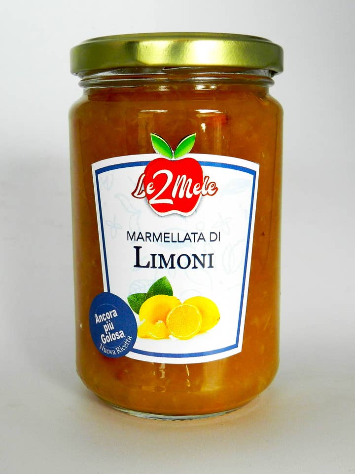 Compota de Limão - Feito em Itália - Vegan por atacado de Le 2 Mele