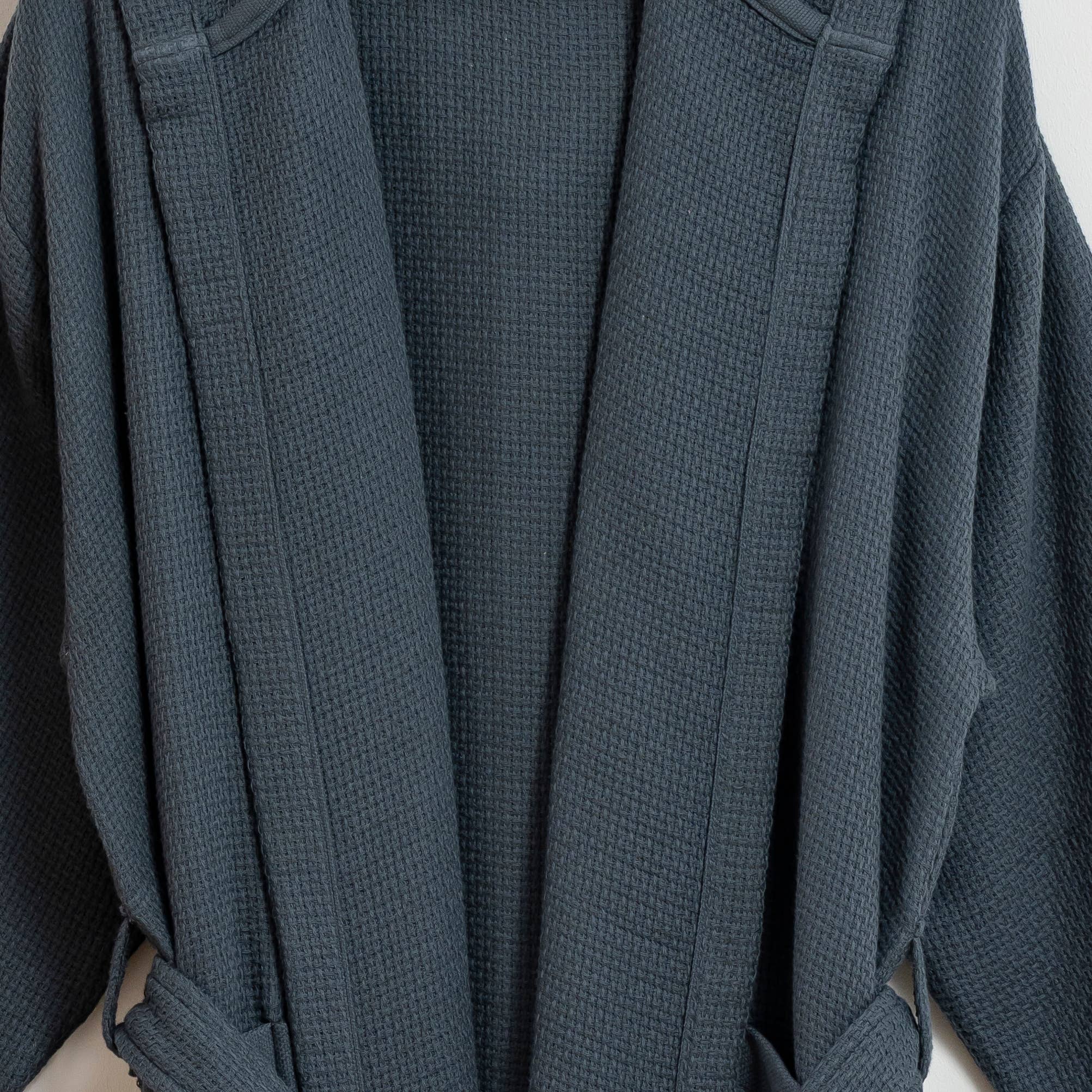 Kikoya - Vendita all'ingrosso Vestaglia - Unisex - Accappatoio Stonewash in Cotone Turco Leggero con Cappuccio Asciugatura Rapida7