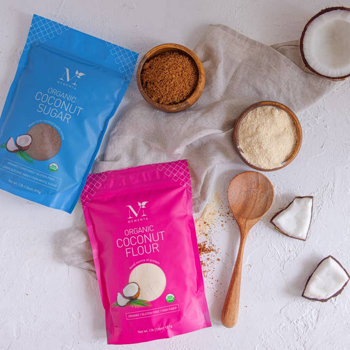 Mementa Inc. - Wholesale Sugar/Sweetener - Organic Coconut Sugar - 24 Case Size
