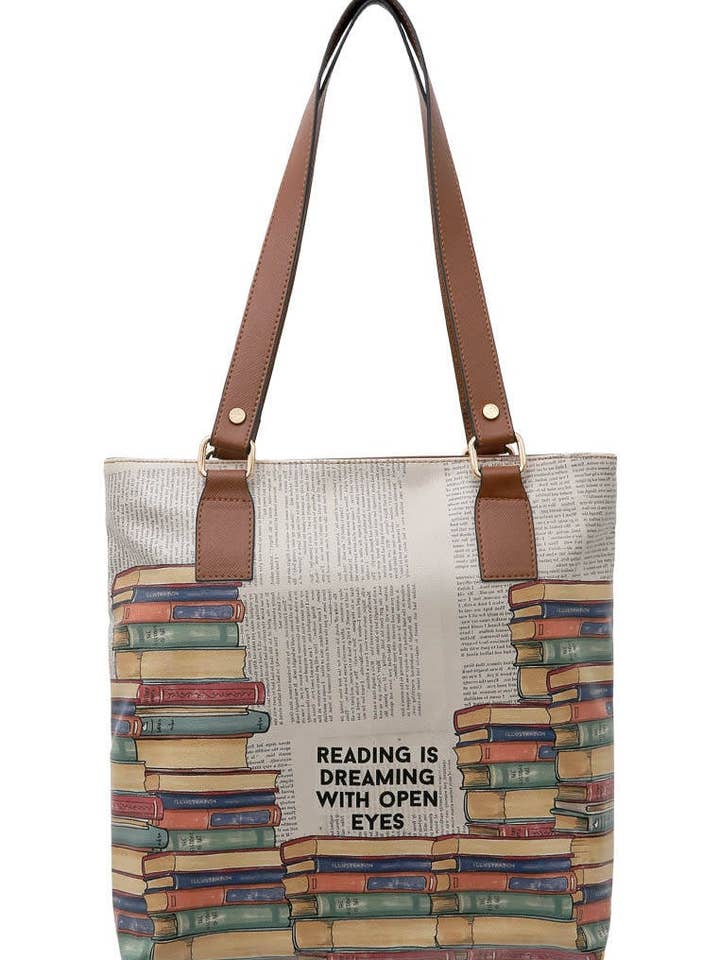 Kvinnors veganska läder beige axelväska - The Wise Owl Design för wholesale av DOGO