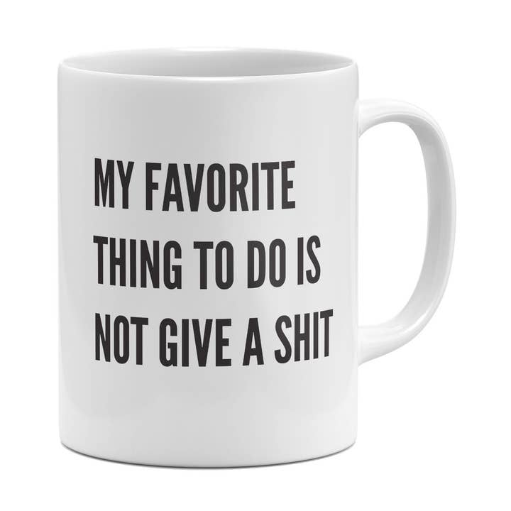 Mijn favoriete ding om te doen is geen poep geven voor wholesale door Crimson and Clover Studio