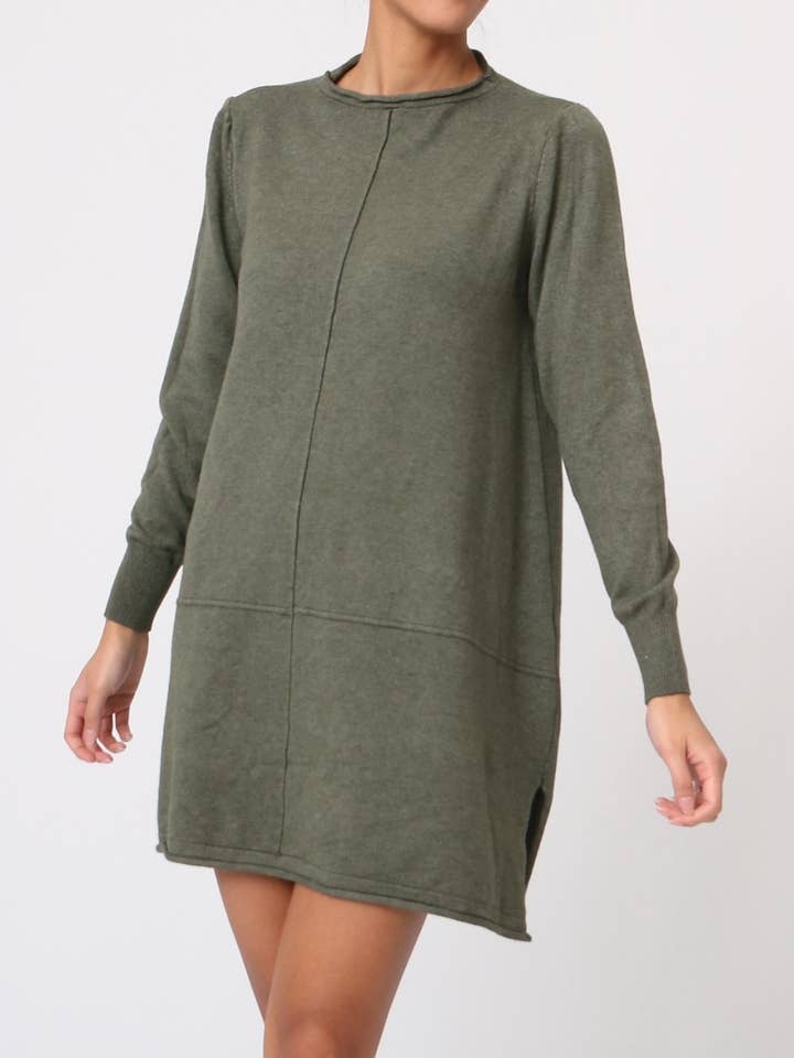 Sweater dress REF. 7019 for wholesale by LÉA & LUC