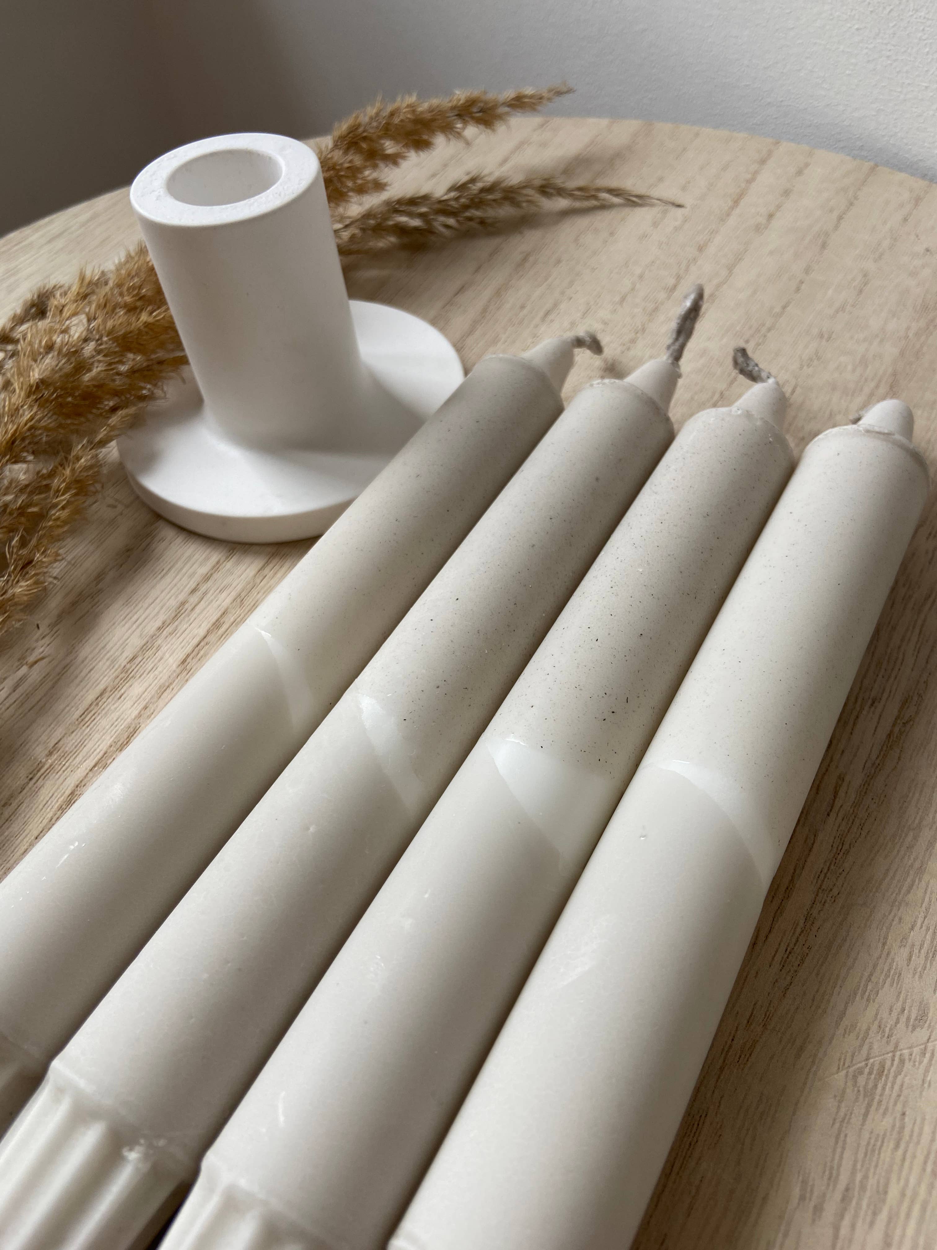 Miss Wildhorse - Wholesale Tapered Candle/Candlestick - Dip Dye Candle *Sand*3