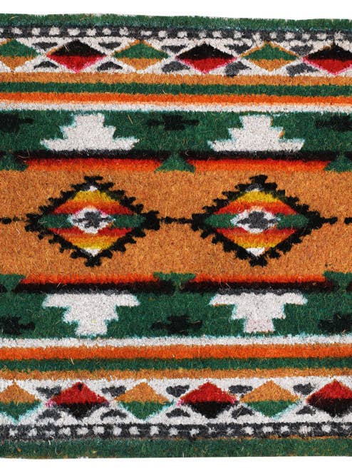 Outdoor Coir Mat, design #191 for wholesale by El Paso Saddleblanket
