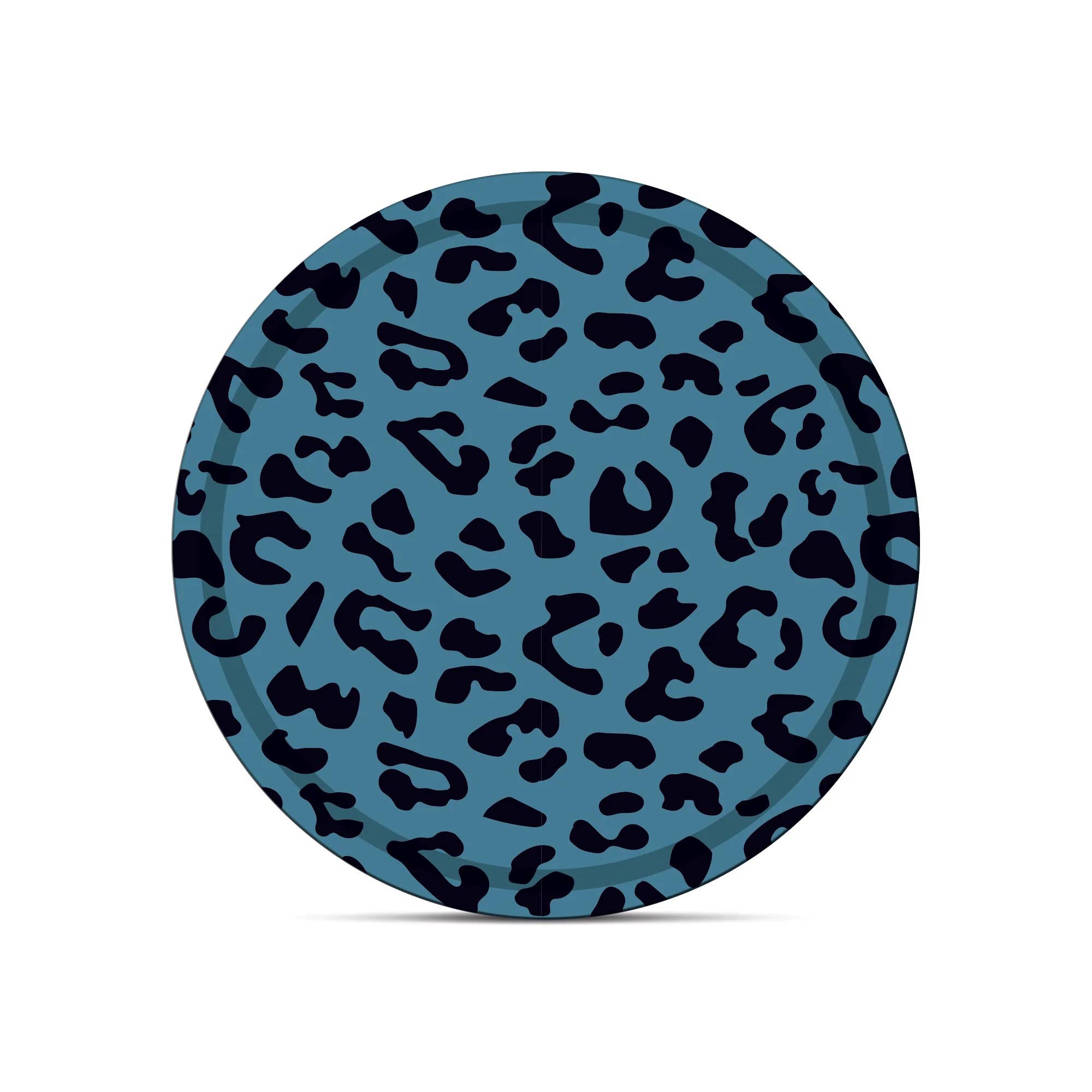 COCO&CO - Wholesale Serving Tray - Blueberry Leopard Plateau