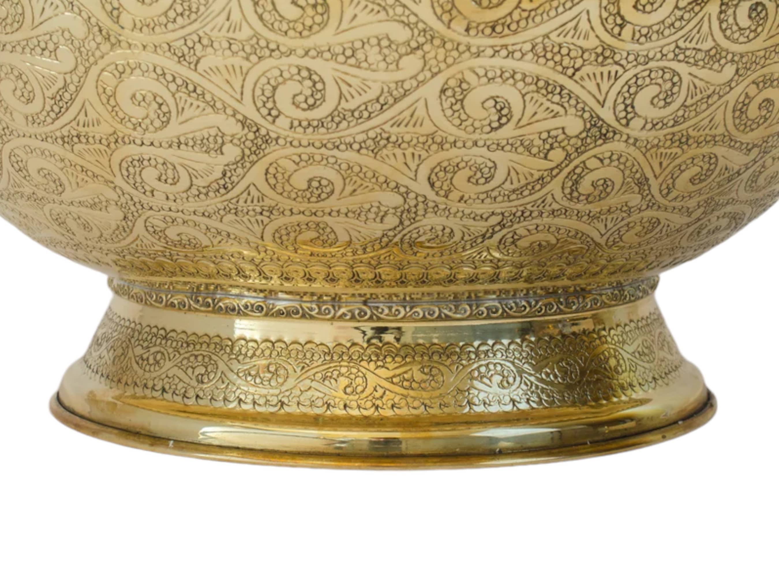 Moroccantastics - Wholesale Sink Strainer/Stopper - Antique Brass Bowl Vessel Sink – Hand-Engraved in Marrakech1