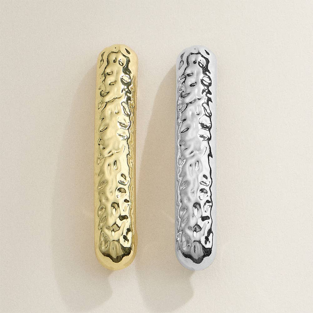 Sensibling Corp. - Wholesale Barrette - Women's - Textured Metal Barrette