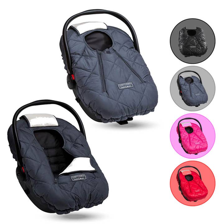 Cozy Cover - Vente Housse de siège auto – enfant et bébé - Housse de siège auto pour bébé Cozy Cover de qualité supérieure avec doublure en polaire chaude et douce14