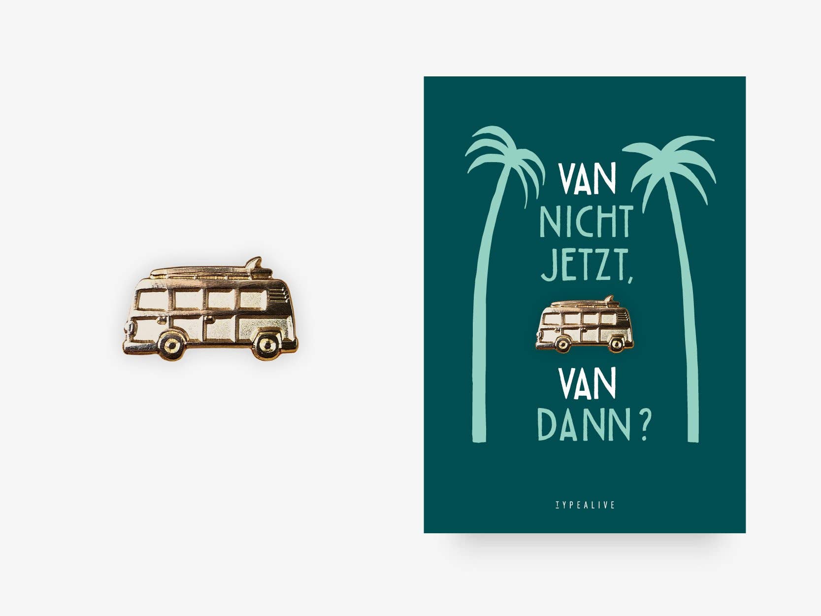 typealive - Wholesale Lapel Pin/Button - Pin/Van Then1