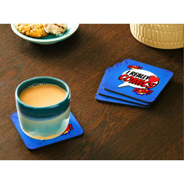 Coaster : J'aime vraiment les bandes dessinées pour la vente par Ron Knight Entertainment, LLC