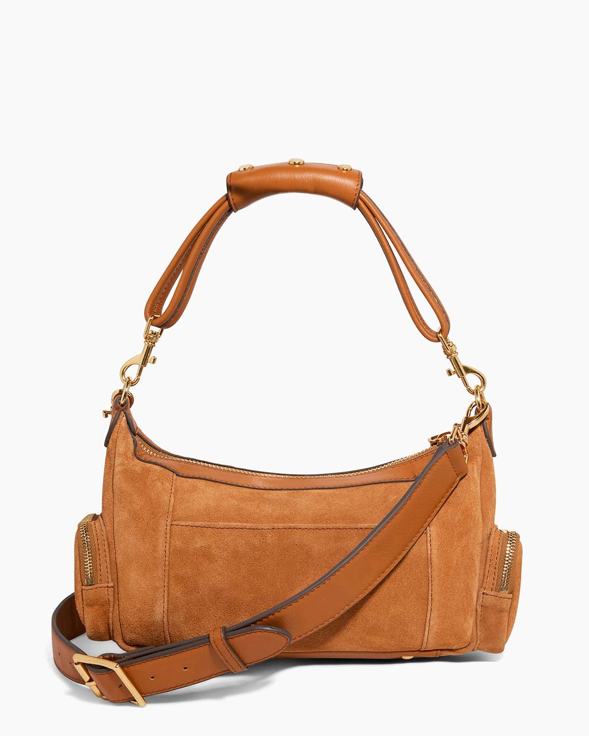 Rustik Karamel Ruskind Away We Go konvertibel skuldertaske for engroshandel på Faire6