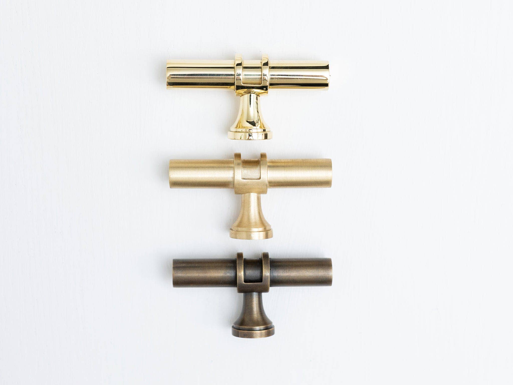 Brass bee – wholesale Knob/pull – Solid Brass Plain Kitchen Pull Handles & Knobs15
