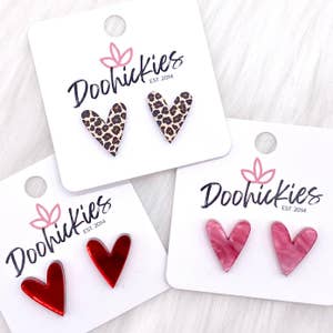 Valentine's Day Earring Studs - Voyagers dream jewelry
