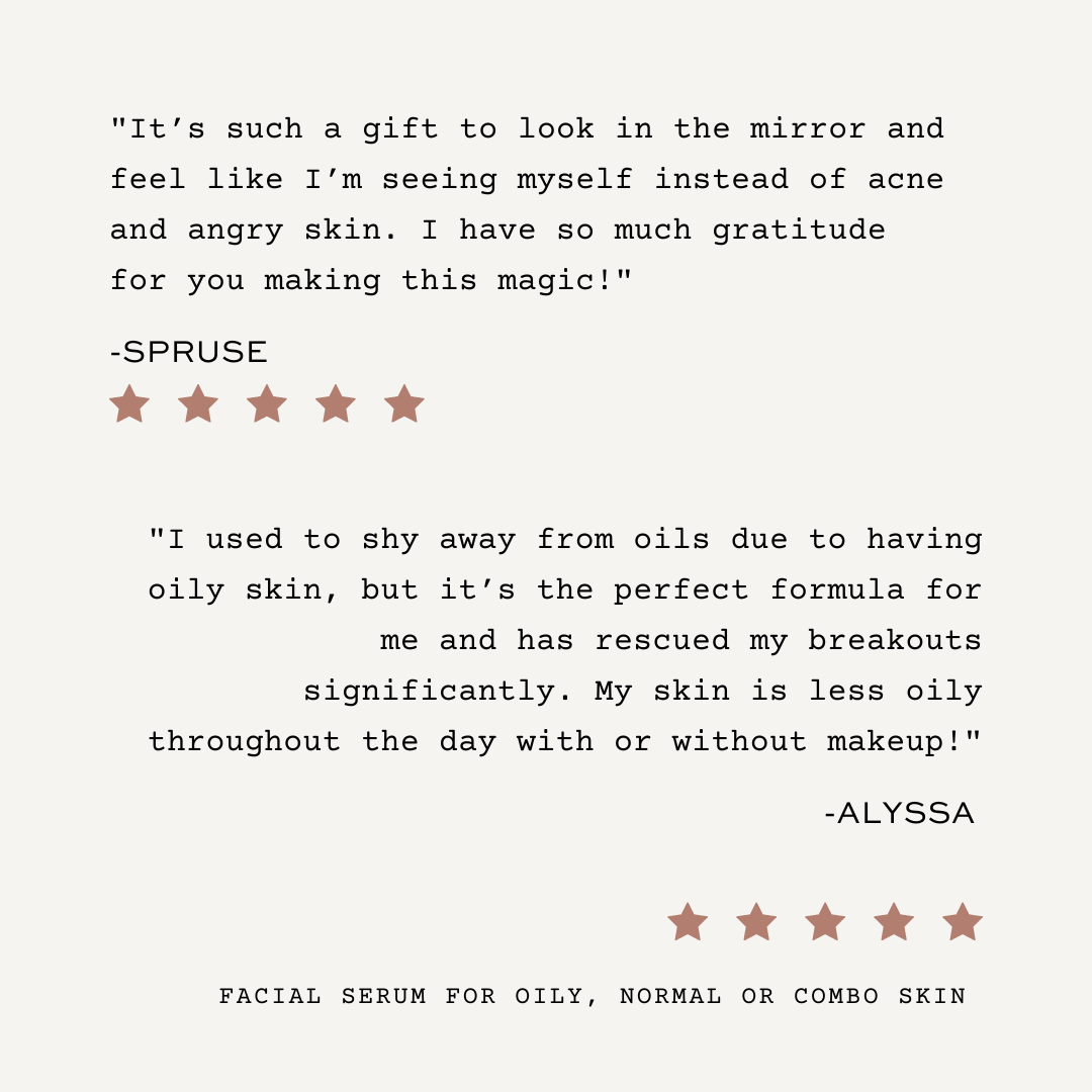 Maven Made - Vente Concentré/sérum pour le visage - Sérum visage pour peaux grasses, normales ou mixtes3