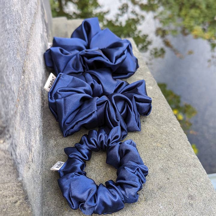 What a bun! - Venta al por mayor Coletero - Mujer - Coletero azul marino