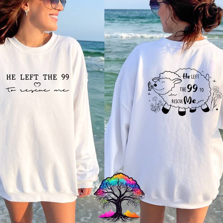 Christian Sweatshirt- Han forlod 99 for engroshandel hos Honey & Haven