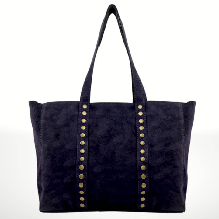 ITALIAN'S LEATHER - Wholesale Tote Bag - Women's - Celina Suede Leather Tote Bag 2207127
