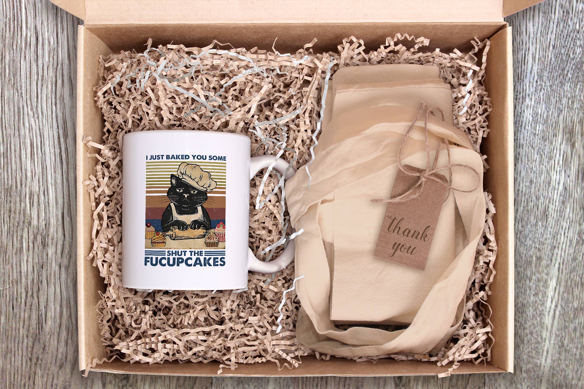 AJCanvasPrints - Wholesale Coffee Mug - I Just Baked You Some Shut The Fucupcakes Vintage Mug1