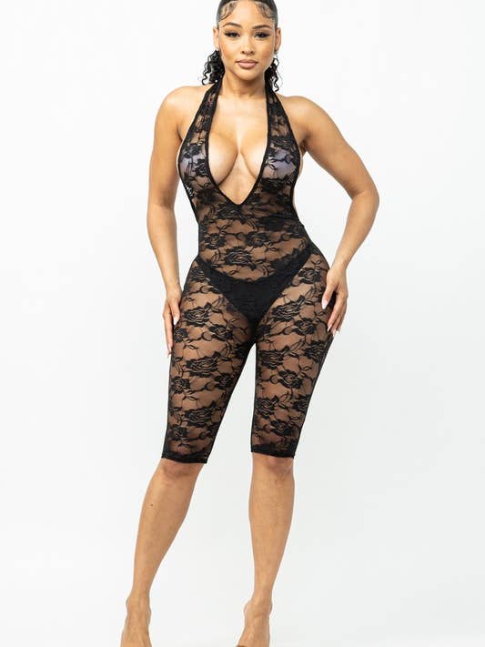 Halter Neck Romper for wholesale by Belita Collection