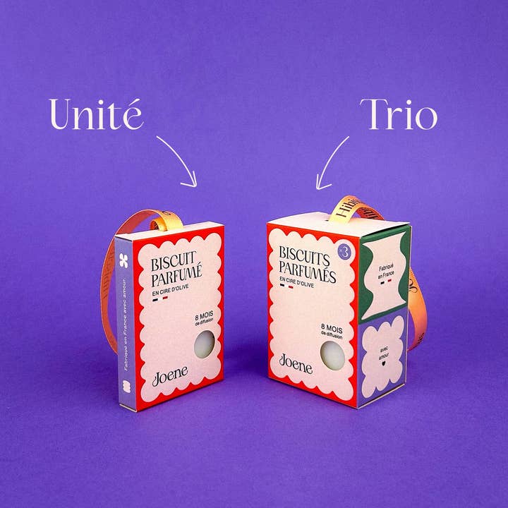 Joene - Wholesale Sachet - Vanilla-scented hanging biscuit2