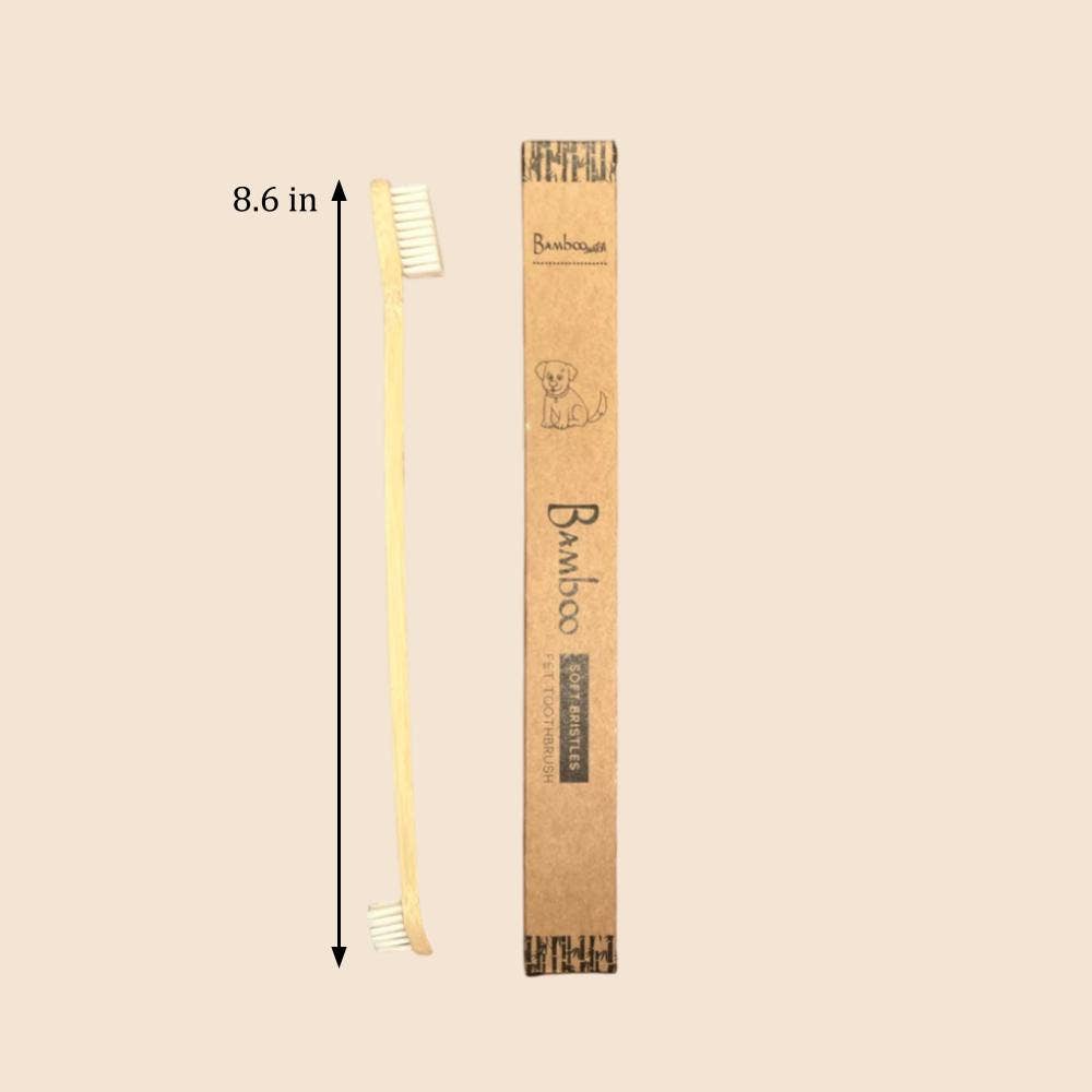 Bamboo Switch - Wholesale Pet Grooming Tool - Dog - Bamboo Dog & Pet Toothbrush1