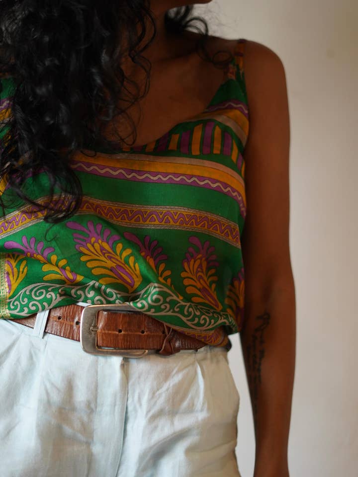 Annahmol - Wholesale Camisole - Women's - Vintage Silk Zero-Waste Cami17