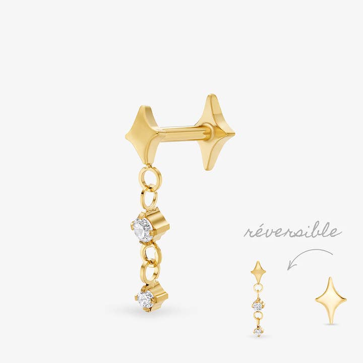 Stjärnig Titan för wholesale av Nébuleuse Bijoux