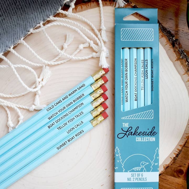 The Lakeside Collection Pencil Set for wholesale by Wild North Co