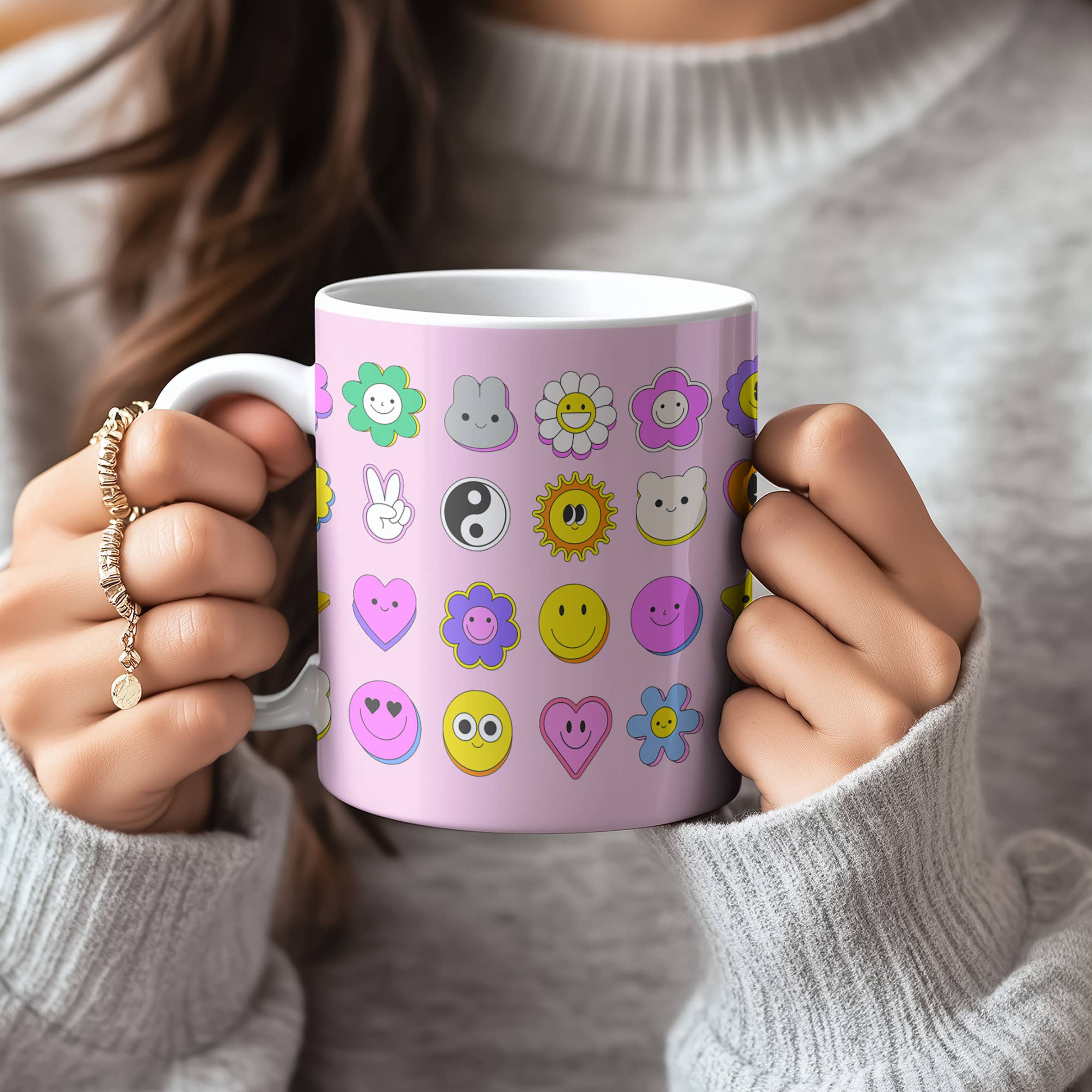 Love Frankie - Wholesale Coffee Mug - Q-Tea Mugs. Cute Kawaii Mugs - 3 Colours Available 5