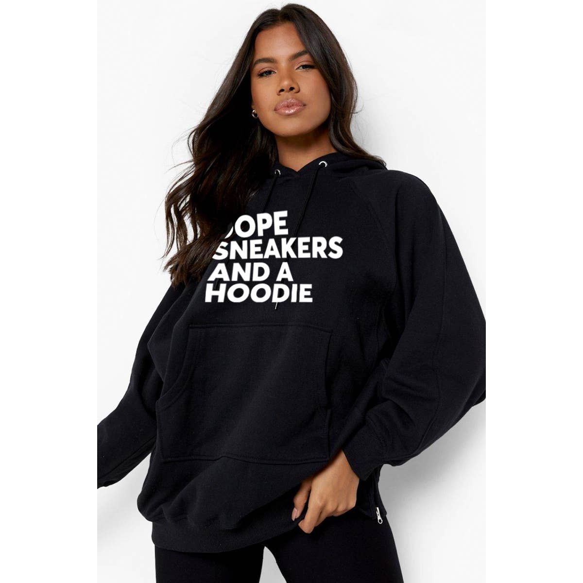 Nobrand – Großhandel Hoodie – Damen – DOPE SMEALERS UND EIN HOODIE GRAPHIC DAMEN HOODIE0