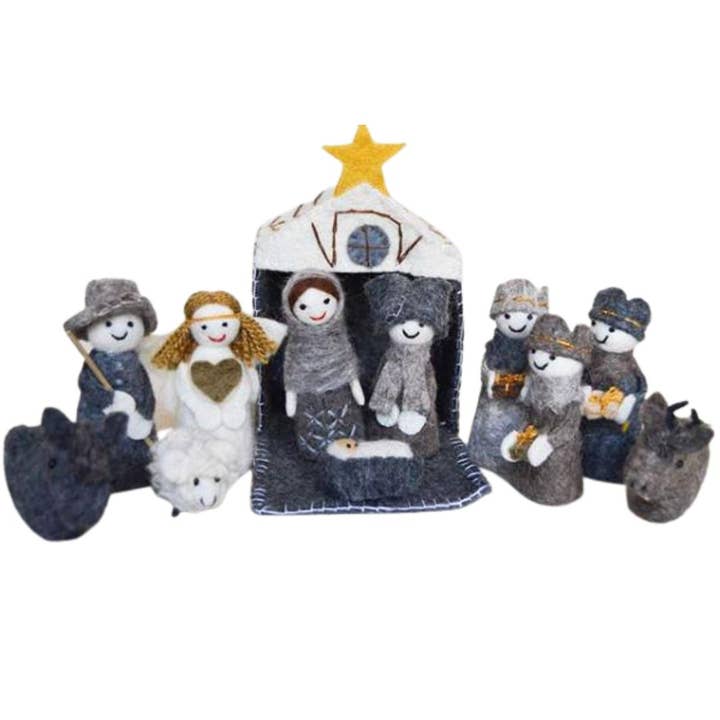 Felt Christmas Nativity Set for wholesale by Made for Freedom