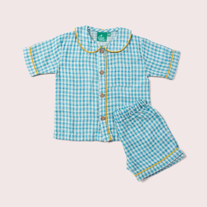 Blue Moon Button Through Pyjama Short Set for wholesale on Faire